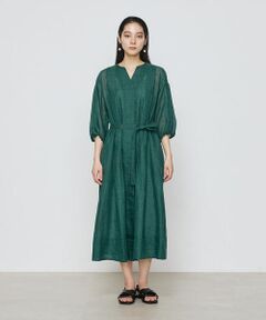 COMME CA PLATINUM S-SIZE / コムサ・プラチナ エスサイズ ロング・マキシ丈ワンピース | 〔 Sサイズ 〕 ラミーシャツ ドレス