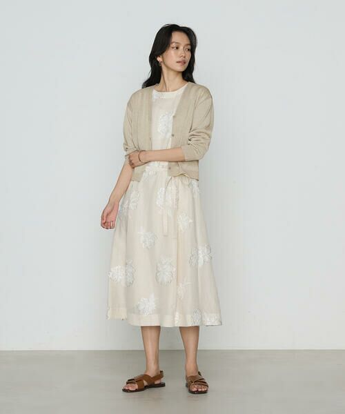 COMME CA PLATINUM S-SIZE / コムサ・プラチナ エスサイズ カーディガン・ボレロ | 〔 Sサイズ 〕 ラメリネンニット カーディガン | 詳細4