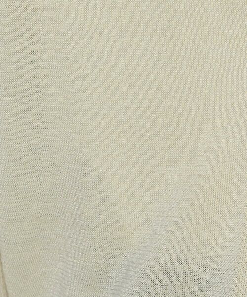 COMME CA PLATINUM S-SIZE / コムサ・プラチナ エスサイズ カーディガン・ボレロ | 〔 Sサイズ 〕 ラメリネンニット カーディガン | 詳細18