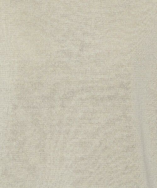 COMME CA PLATINUM S-SIZE / コムサ・プラチナ エスサイズ ニット・セーター | 〔 Sサイズ 〕 ラメリネンニット プルオーバー | 詳細24