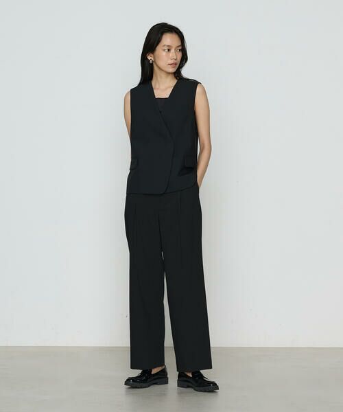 COMME CA PLATINUM S-SIZE / コムサ・プラチナ エスサイズ ベスト | 〔 Sサイズ 〕 クリアウーリー ジレ | 詳細16