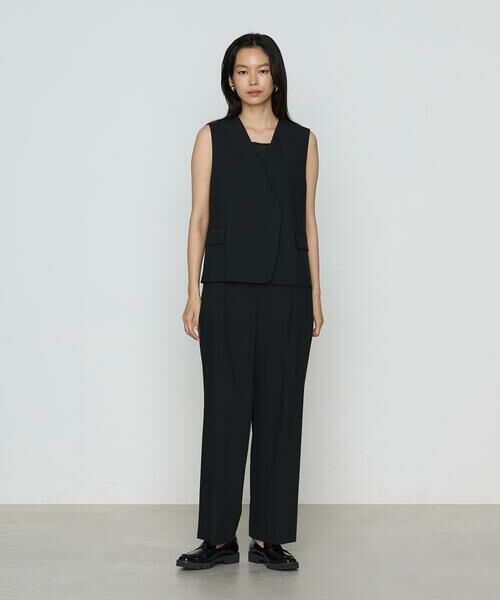 COMME CA PLATINUM S-SIZE / コムサ・プラチナ エスサイズ ベスト | 〔 Sサイズ 〕 クリアウーリー ジレ | 詳細17