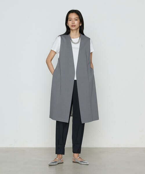 COMME CA PLATINUM S-SIZE / コムサ・プラチナ エスサイズ ベスト | 〔 Sサイズ 〕 TCポンチ ジレ | 詳細2