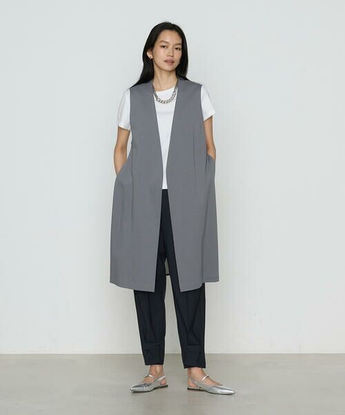 COMME CA PLATINUM S-SIZE / コムサ・プラチナ エスサイズ ベスト | 〔 Sサイズ 〕 TCポンチ ジレ | 詳細3