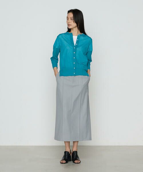 COMME CA PLATINUM S-SIZE / コムサ・プラチナ エスサイズ ロング・マキシ丈スカート | 〔 Sサイズ 〕 ヴィンテージライトツイル スカート | 詳細1