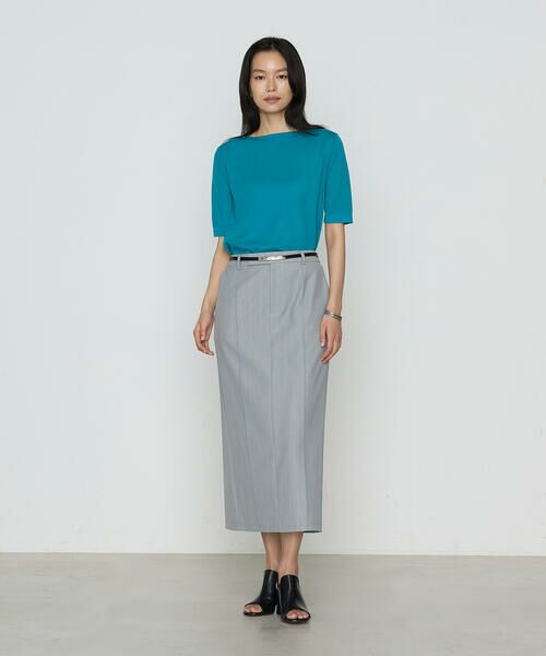 COMME CA PLATINUM S-SIZE / コムサ・プラチナ エスサイズ ロング・マキシ丈スカート | 〔 Sサイズ 〕 ヴィンテージライトツイル スカート | 詳細3