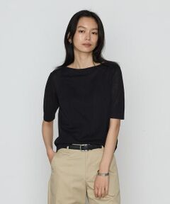 COMME CA PLATINUM S-SIZE / コムサ・プラチナ エスサイズ ニット・セーター | 〔 Sサイズ 〕 綿アセテート プルオーバー