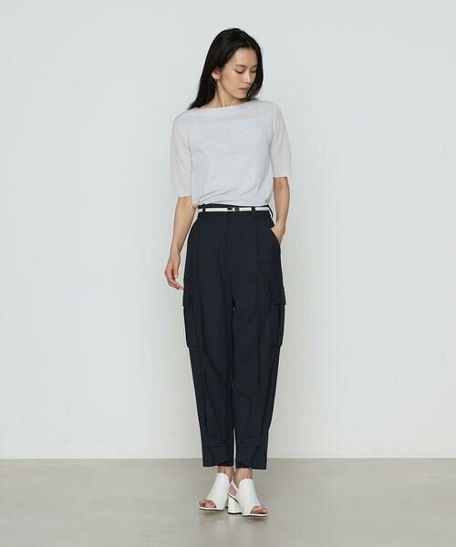 COMME CA PLATINUM S-SIZE / コムサ・プラチナ エスサイズ ニット・セーター | 〔 Sサイズ 〕 綿アセテート プルオーバー | 詳細2