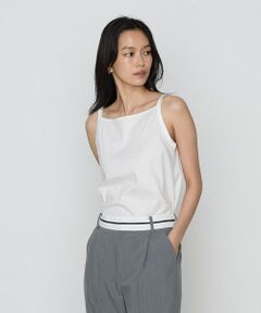 COMME CA PLATINUM S-SIZE / コムサ・プラチナ エスサイズ キャミソール・チューブトップ | 〔 Sサイズ 〕 アルビ二スタスムース キャミソール