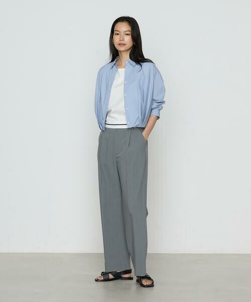 COMME CA PLATINUM S-SIZE / コムサ・プラチナ エスサイズ シャツ・ブラウス | 〔 Sサイズ 〕 コットンポプリンストライプ シャツ | 詳細8