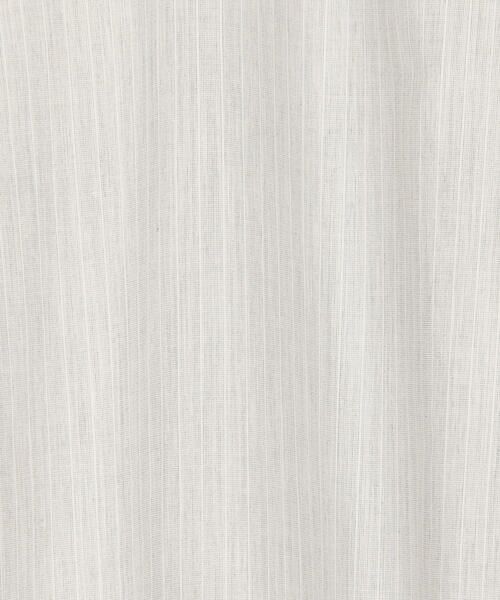 COMME CA PLATINUM S-SIZE / コムサ・プラチナ エスサイズ ロング・マキシ丈ワンピース | 〔 Sサイズ 〕 コットンポプリンストライプ シャツワンピース | 詳細1