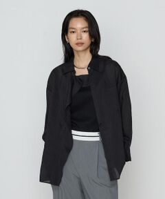 COMME CA PLATINUM S-SIZE / コムサ・プラチナ エスサイズ シャツ・ブラウス | 〔 Sサイズ 〕 シアーキュプラシルク シャツ