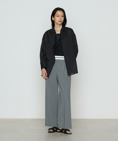 COMME CA PLATINUM S-SIZE / コムサ・プラチナ エスサイズ シャツ・ブラウス | 〔 Sサイズ 〕 シアーキュプラシルク シャツ | 詳細16