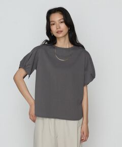 COMME CA PLATINUM S-SIZE / コムサ・プラチナ エスサイズ Tシャツ | 〔 Sサイズ 〕 アルビ二天竺パフスリーブ Tシャツ