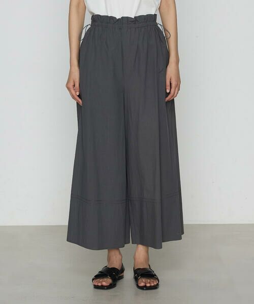 COMME CA PLATINUM S-SIZE / コムサ・プラチナ エスサイズ その他パンツ | 〔 Sサイズ 〕 コットンタイプライター ギャザーワイドパンツ | 詳細8