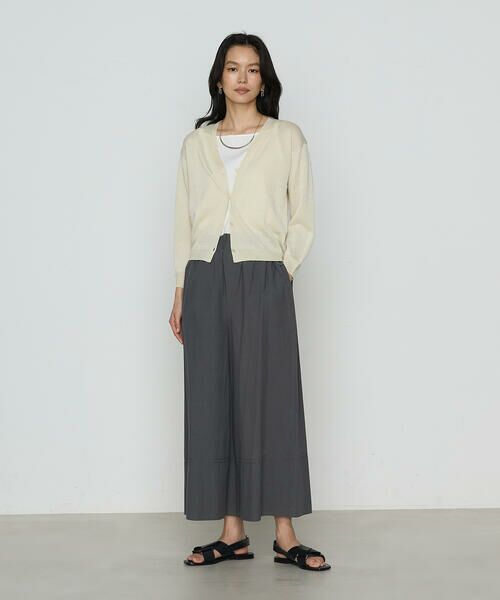 COMME CA PLATINUM S-SIZE / コムサ・プラチナ エスサイズ その他パンツ | 〔 Sサイズ 〕 コットンタイプライター ギャザーワイドパンツ | 詳細5