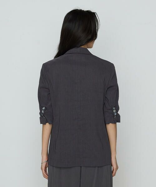 COMME CA PLATINUM S-SIZE / コムサ・プラチナ エスサイズ その他アウター | 〔 Sサイズ 〕 リネン ジャケット | 詳細7