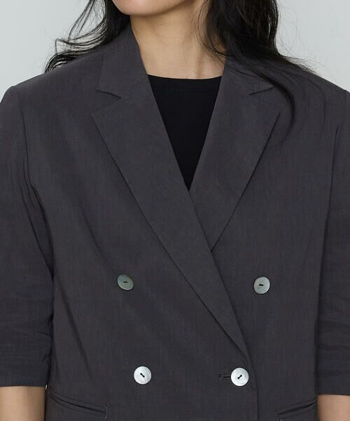 COMME CA PLATINUM S-SIZE / コムサ・プラチナ エスサイズ その他アウター | 〔 Sサイズ 〕 リネン ジャケット | 詳細8