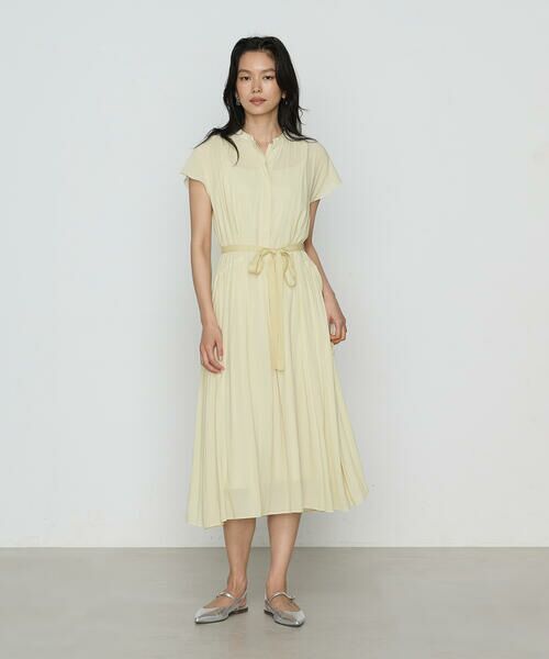 COMME CA PLATINUM S-SIZE / コムサ・プラチナ エスサイズ ロング・マキシ丈ワンピース | 〔 Sサイズ 〕 シャンブレーカッセン シャツドレス | 詳細15