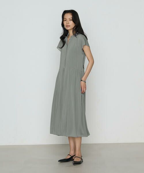 COMME CA PLATINUM S-SIZE / コムサ・プラチナ エスサイズ ロング・マキシ丈ワンピース | 〔 Sサイズ 〕 シャンブレーカッセン シャツドレス | 詳細22