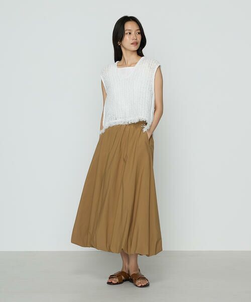 COMME CA PLATINUM S-SIZE / コムサ・プラチナ エスサイズ ニット・セーター | 〔 Sサイズ 〕 サマーツイードニット ジレ | 詳細1