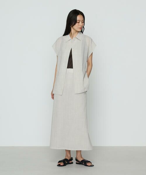 COMME CA PLATINUM S-SIZE / コムサ・プラチナ エスサイズ ロング・マキシ丈スカート | 〔 Sサイズ 〕 シアーボイル スカート | 詳細1