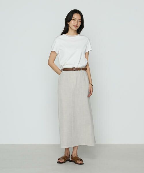 COMME CA PLATINUM S-SIZE / コムサ・プラチナ エスサイズ ロング・マキシ丈スカート | 〔 Sサイズ 〕 シアーボイル スカート | 詳細3