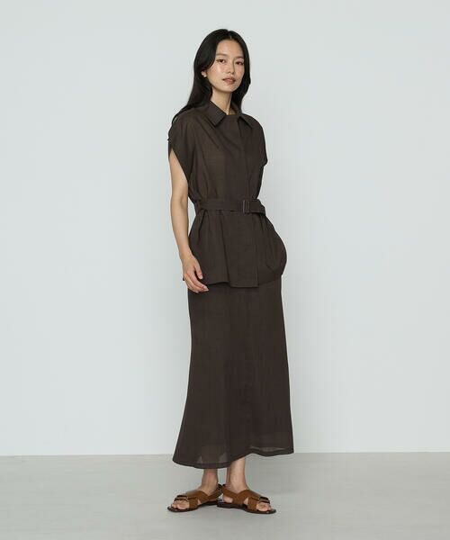 COMME CA PLATINUM S-SIZE / コムサ・プラチナ エスサイズ ロング・マキシ丈スカート | 〔 Sサイズ 〕 シアーボイル スカート | 詳細11