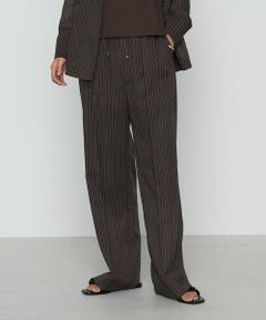 COMME CA PLATINUM S-SIZE / コムサ・プラチナ エスサイズ セットアップ | 〔 Sサイズ 〕 【セットアップ対応】シアーボイルストライプ パンツ