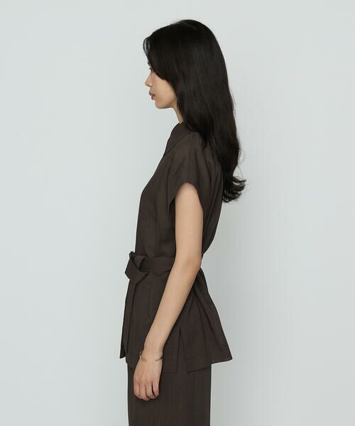 COMME CA PLATINUM S-SIZE / コムサ・プラチナ エスサイズ ベスト | 〔 Sサイズ 〕 シアーボイル ジレ | 詳細11