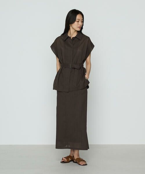 COMME CA PLATINUM S-SIZE / コムサ・プラチナ エスサイズ ベスト | 〔 Sサイズ 〕 シアーボイル ジレ | 詳細8