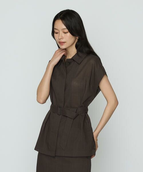 COMME CA PLATINUM S-SIZE / コムサ・プラチナ エスサイズ ベスト | 〔 Sサイズ 〕 シアーボイル ジレ | 詳細9