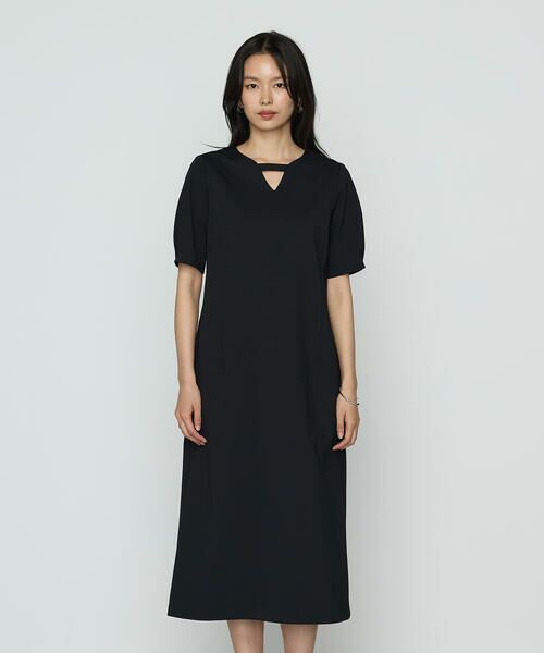 COMME CA PLATINUM S-SIZE / コムサ・プラチナ エスサイズ ロング・マキシ丈ワンピース | 〔 Sサイズ 〕 ハイコンパクトコットンポンチ ワンピース | 詳細6