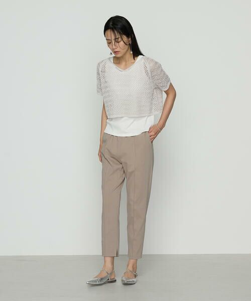 COMME CA PLATINUM S-SIZE / コムサ・プラチナ エスサイズ その他パンツ | 〔 Sサイズ 〕 ハイコンパクトコットンポンチ パンツ | 詳細11