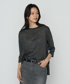 COMME CA PLATINUM S-SIZE / コムサ・プラチナ エスサイズ ニット・セーター | 〔 Sサイズ 〕 レーヨンイタリア糸 プルオーバー