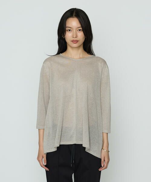 COMME CA PLATINUM S-SIZE / コムサ・プラチナ エスサイズ ニット・セーター | 〔 Sサイズ 〕 レーヨンイタリア糸 プルオーバー | 詳細6