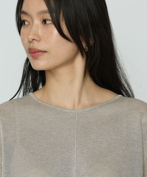 COMME CA PLATINUM S-SIZE / コムサ・プラチナ エスサイズ ニット・セーター | 〔 Sサイズ 〕 レーヨンイタリア糸 プルオーバー | 詳細9