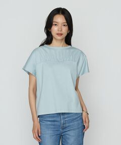 COMME CA PLATINUM S-SIZE / コムサ・プラチナ エスサイズ カットソー | 〔 Sサイズ 〕 コヒノールスムース ビスチェ風カットソー