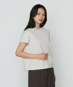 COMME CA PLATINUM S-SIZE / コムサ・プラチナ エスサイズ Tシャツ | 〔 Sサイズ 〕 コヒノールスムース ニット付きTシャツ