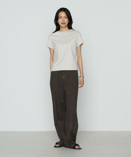 COMME CA PLATINUM S-SIZE / コムサ・プラチナ エスサイズ Tシャツ | 〔 Sサイズ 〕 コヒノールスムース ニット付きTシャツ | 詳細14