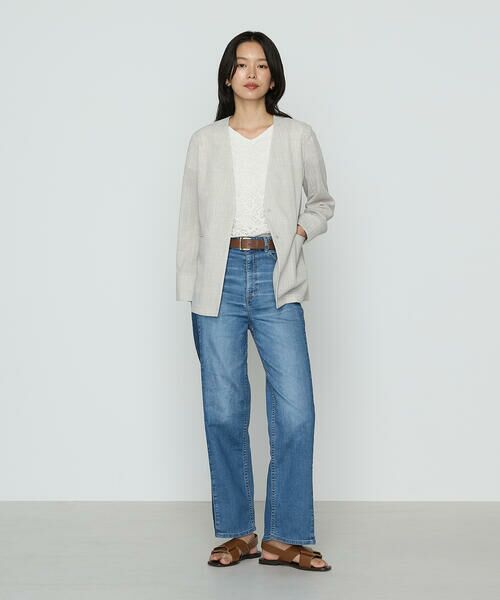 COMME CA PLATINUM S-SIZE / コムサ・プラチナ エスサイズ シャツ・ブラウス | 〔 Sサイズ 〕 リーフ柄ラッセルレース ブラウス | 詳細3