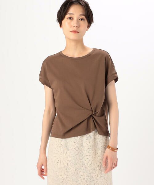 COMME CA PLATINUM S-SIZE / コムサ・プラチナ エスサイズ カットソー | 〔 Sサイズ 〕 コットン強撚ポンチ デザインタックシャツ | 詳細15