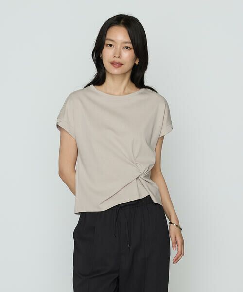 COMME CA PLATINUM S-SIZE / コムサ・プラチナ エスサイズ カットソー | 〔 Sサイズ 〕 コットン強撚ポンチ デザインタックシャツ | 詳細17