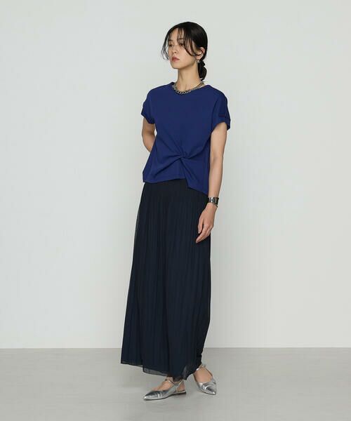 COMME CA PLATINUM S-SIZE / コムサ・プラチナ エスサイズ カットソー | 〔 Sサイズ 〕 コットン強撚ポンチ デザインタックシャツ | 詳細24