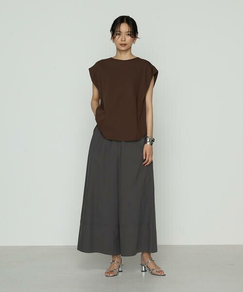 COMME CA PLATINUM S-SIZE / コムサ・プラチナ エスサイズ Tシャツ | 〔 Sサイズ 〕 コットン強撚ポンチ ショルダータックTシャツ | 詳細21