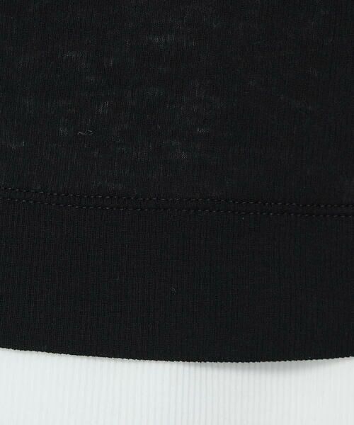 COMME CA PLATINUM S-SIZE / コムサ・プラチナ エスサイズ タンクトップ | 〔 Sサイズ 〕 強撚ガステレコ／オーガニック レイヤードタンクトップ | 詳細11