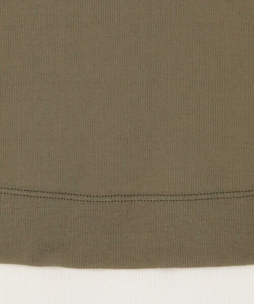 COMME CA PLATINUM S-SIZE / コムサ・プラチナ エスサイズ タンクトップ | 〔 Sサイズ 〕 強撚ガステレコ／オーガニック レイヤードタンクトップ | 詳細16