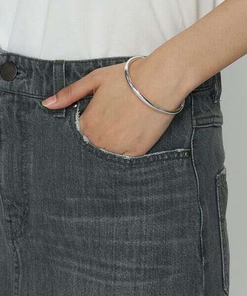 COMME CA PLATINUM S-SIZE / コムサ・プラチナ エスサイズ ロング・マキシ丈スカート | 〔 Sサイズ 〕 コットンデニム／コットンスラブ デニムタイトスカート | 詳細10