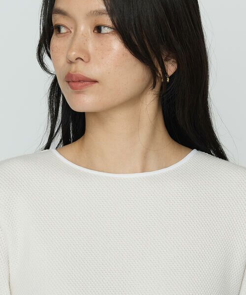 COMME CA PLATINUM S-SIZE / コムサ・プラチナ エスサイズ Tシャツ | 〔 Sサイズ 〕 ポコポコジャージー バックタックTシャツ | 詳細8