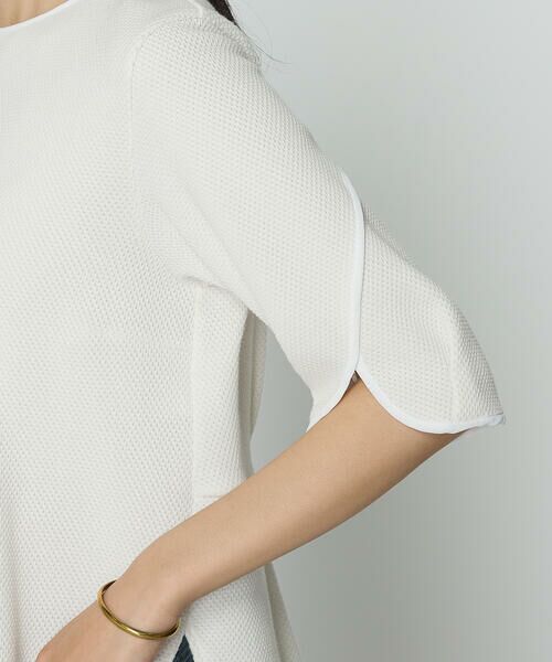 COMME CA PLATINUM S-SIZE / コムサ・プラチナ エスサイズ Tシャツ | 〔 Sサイズ 〕 ポコポコジャージー バックタックTシャツ | 詳細10